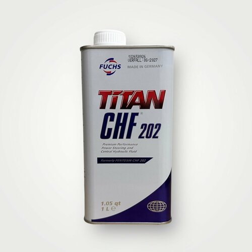 Гидравлическая жидкость Fuchs Titan CHF202 синтетическая 1л 1760₽