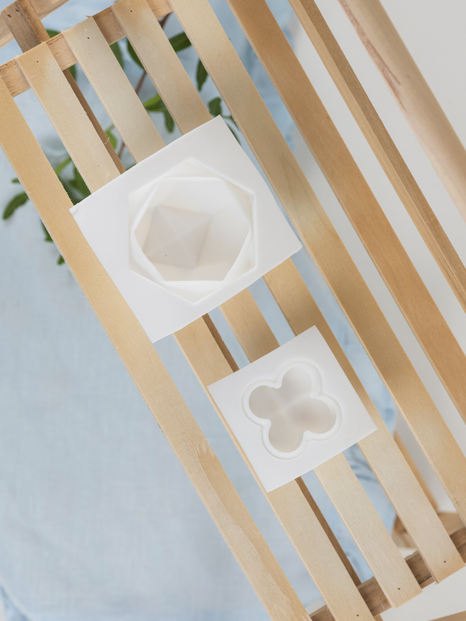 Молд для свечей 4 шт, фитили 100 шт, форма для свечей, мыла, гипса, эпоксидной смолы, COLOR Si — фото 1