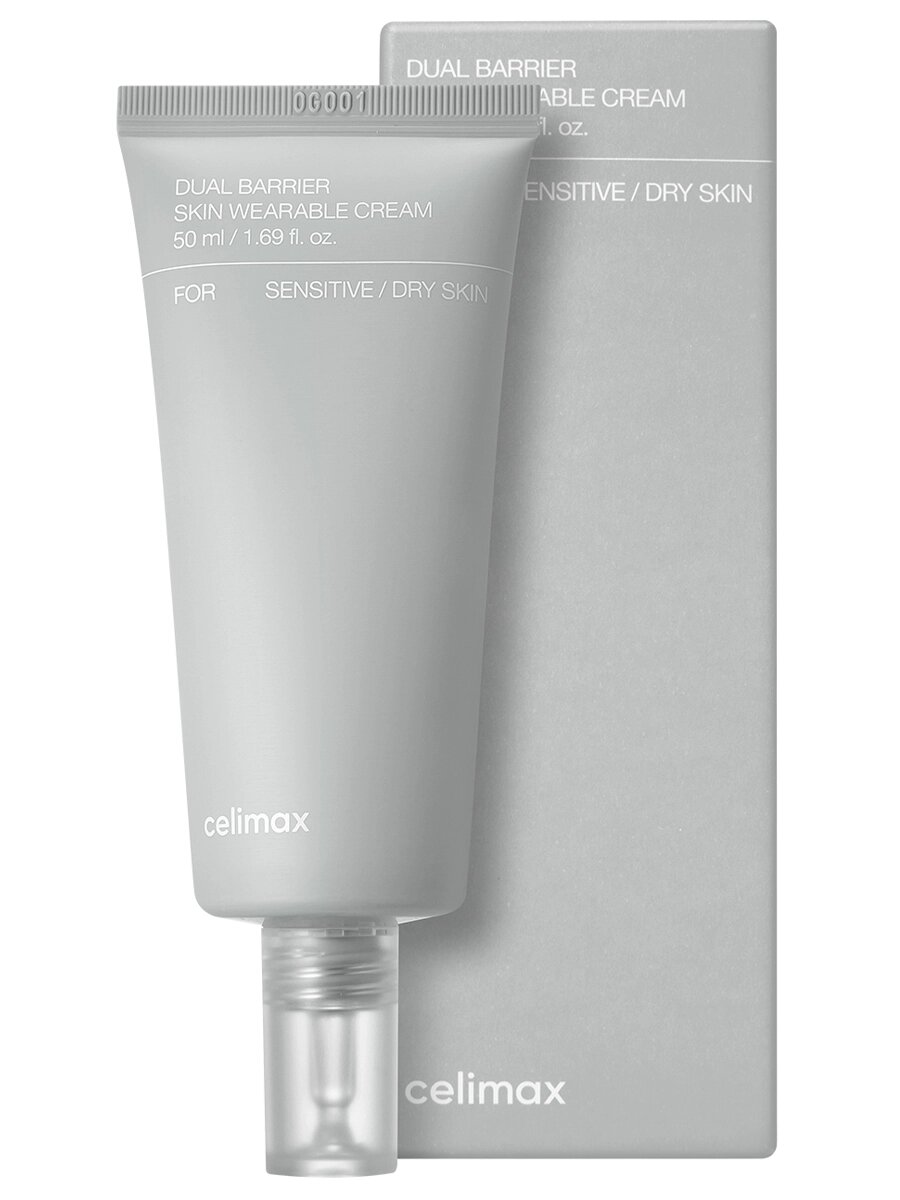 Барьерный крем с комплексом церамидов Celimax Dual Barrier Skin Wearable Cream 50 мл