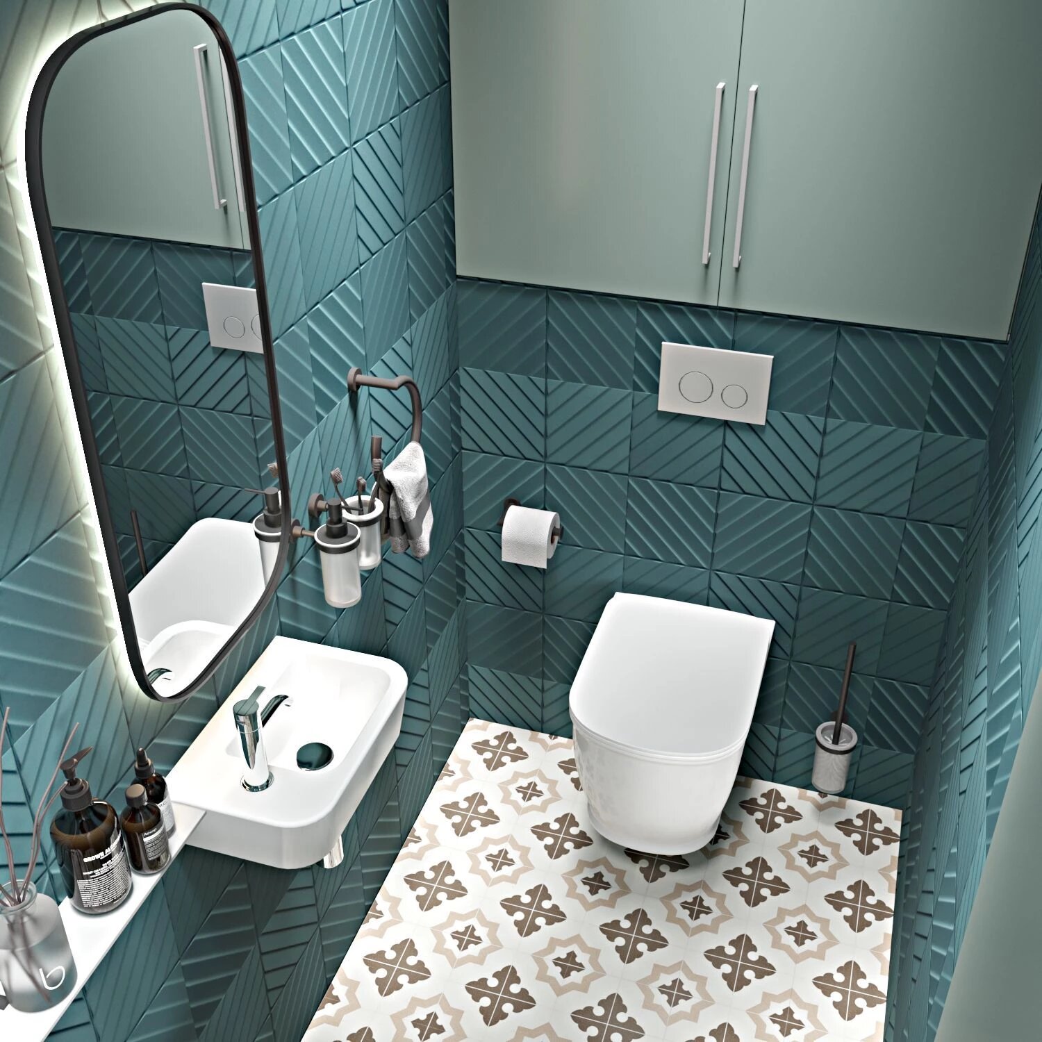 Унитаз с инсталляцией Lavinia Boho Bell Pro 77040043 - фото №11