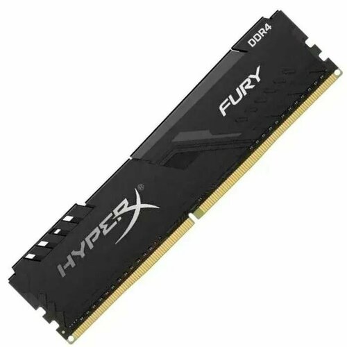 Оперативная память HyperX FURY Black DDR4 3200 МГц 1x8 ГБ HX432C16FB38 1700₽