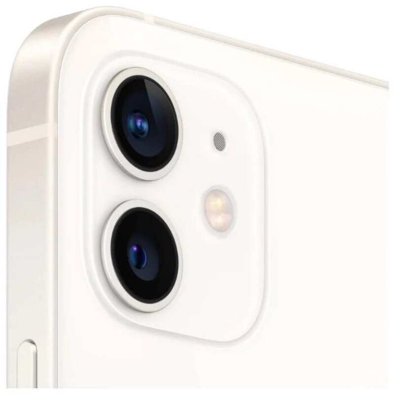 Смартфон iPhone 12, 128 Гб, , Dual SIM (nano SIM+eSIM), White, белый — фото 1