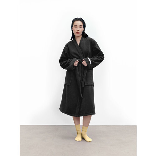 фото Халат morфeus, размер oversize small, черный