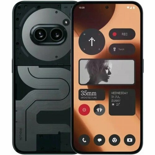 Смартфон Phone 2a Plus 12256Gb Black Черный Globa 35352₽