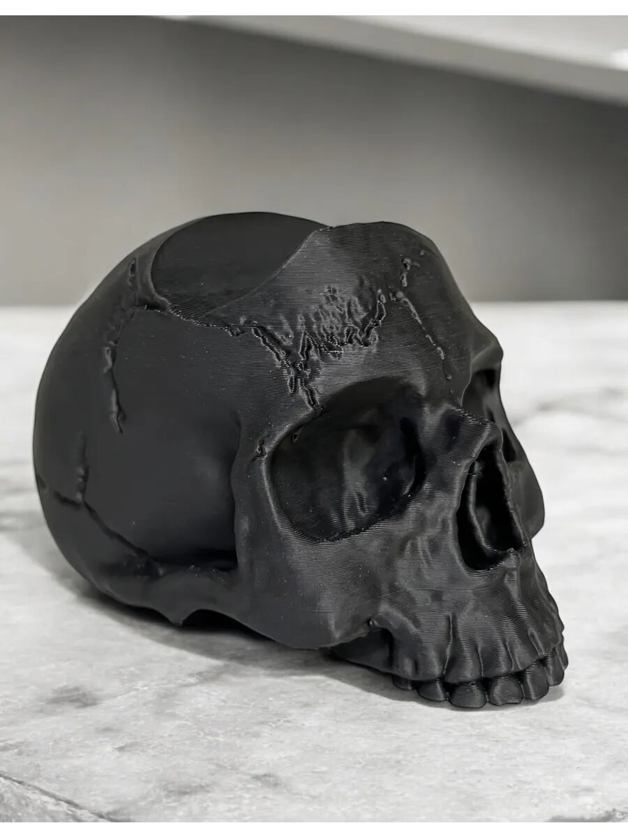 PS5 Подставка для геймпада Череп (Черная) playstation уникальная прикольная — фото 1