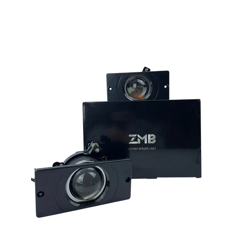 Фары ZMB противотуманные светодиодные ВАЗ 2110-15 ЛИНЗА 12-24V 100W