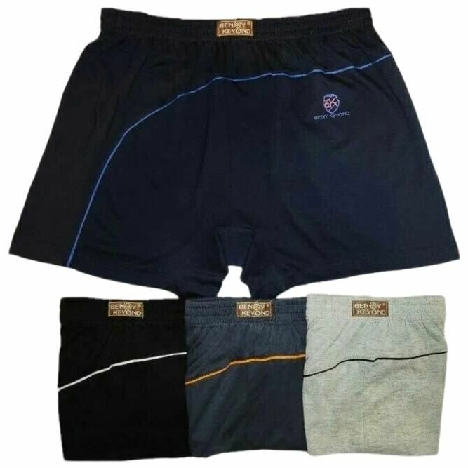Трусы Beny Keyond boutique. итальянская мода (журнал), размер 5XL, мультиколор, черный