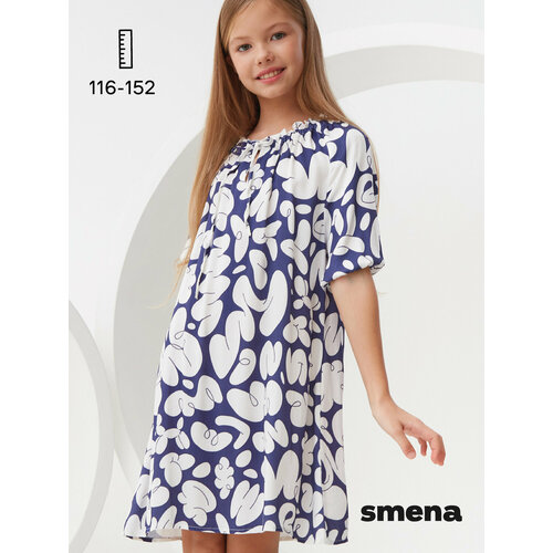 фото Платье smena, размер 152/76, синий