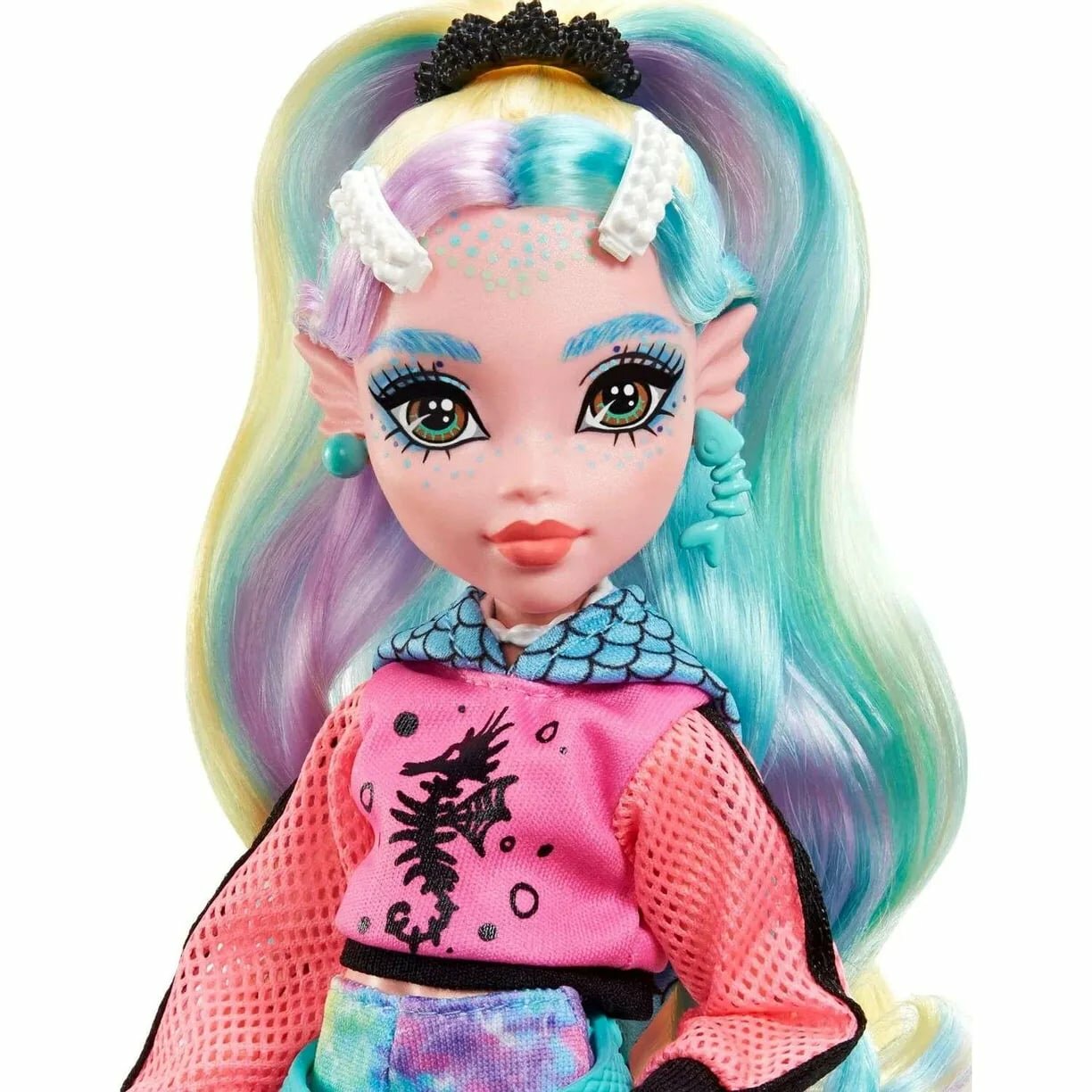 Кукла Монстр Хай Лагуна Блю Monster High Lagoona Blue Streaked Hair HHK55 — фото 1