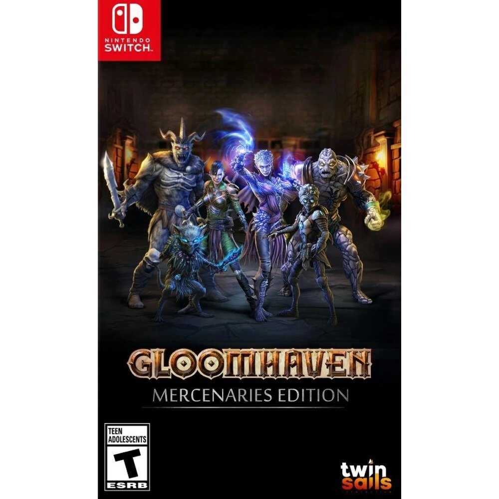 Игра Gloomhaven Mercenaries Edition (Nintendo Switch) KT Games Картридж 12+