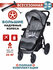 BabyCare Прогулочная коляска Venga с надувными колесами, нагрузка...