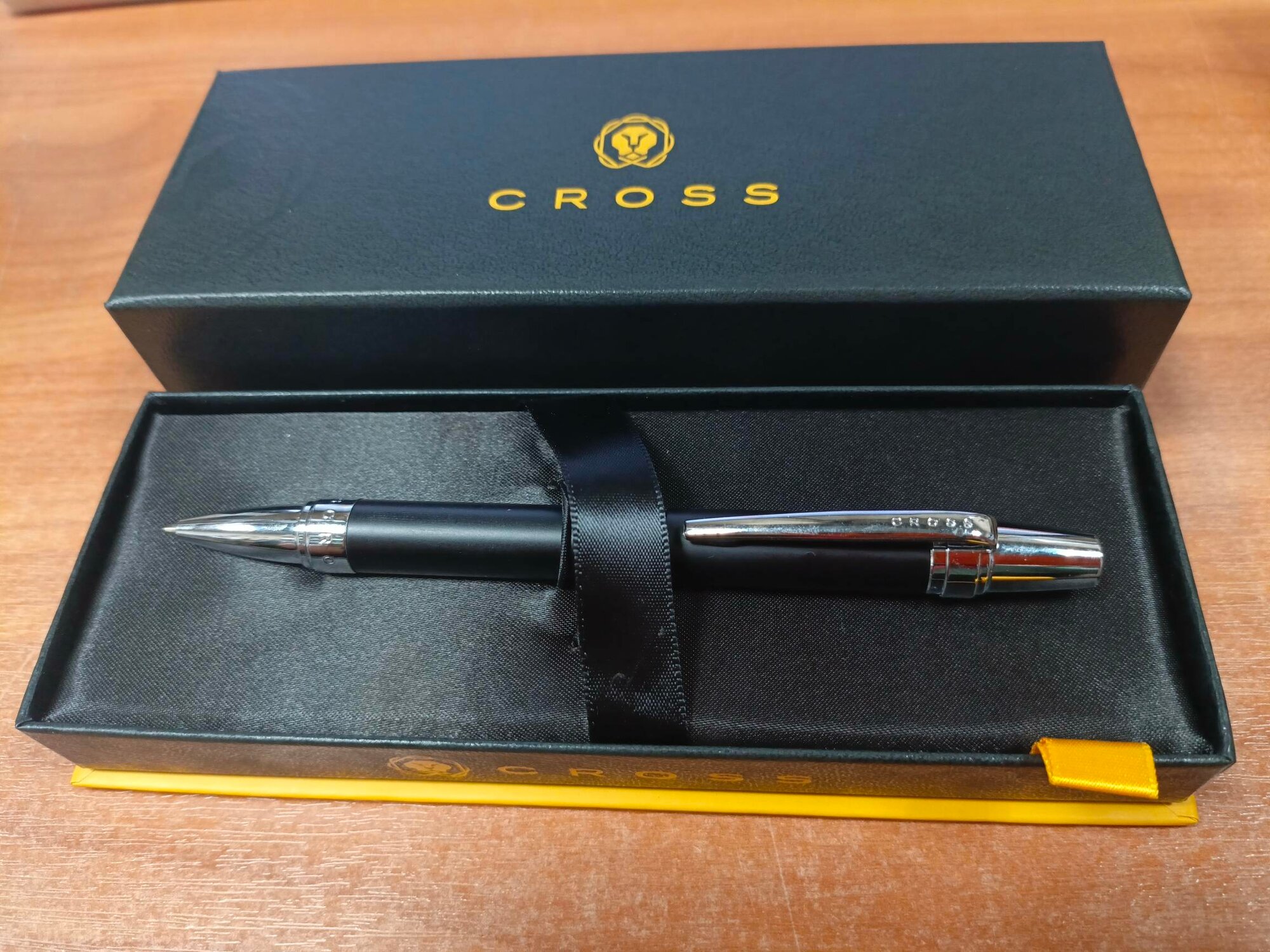 Ручка шариковая автоматическая Cross Nile черный матовый AT0382G-7