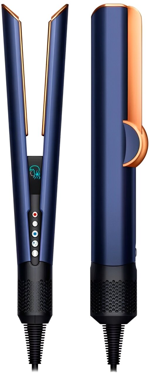 Выпрямитель для волос Supersonic AirStrait HT01, цвет Prussian Blue, медный