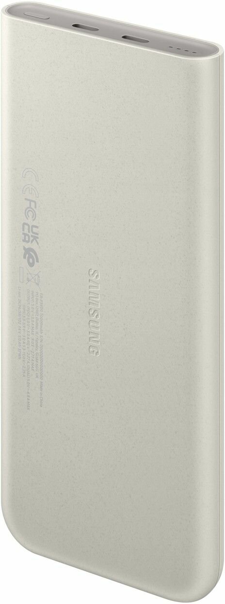 Внешний аккумулятор Samsung EB-P3400 10000mAh 2xUSB-C бежевый — фото 1