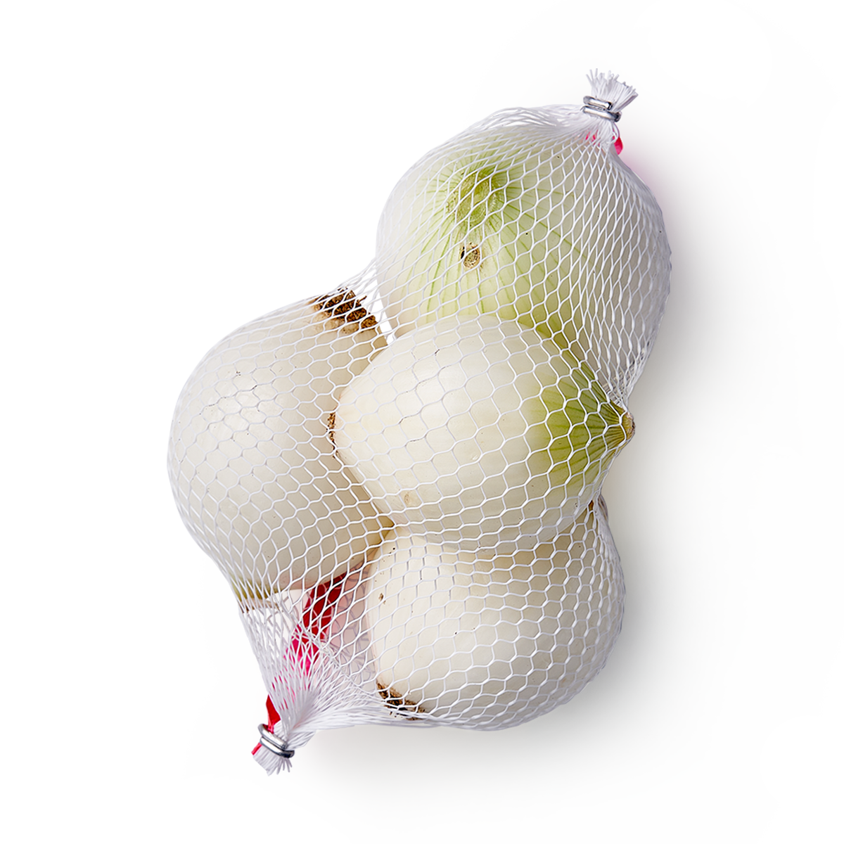 Лук репчатый белый в сетке, вес нетто 500 гр, диаметр от 4,5 см. — фото 1