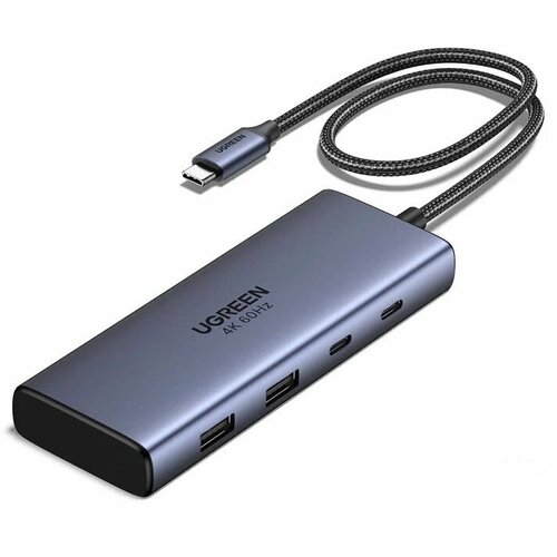 Док-станция UGREEN CM498 Grey (15375)