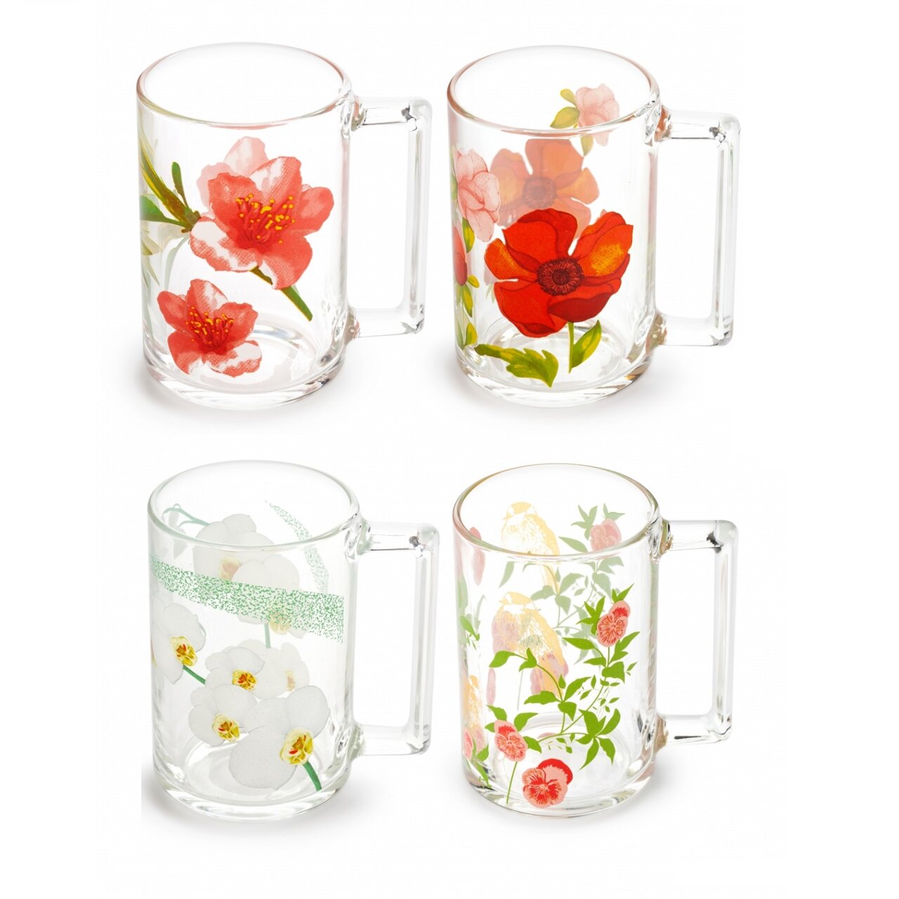 Кружка Luminarc Фитнес Цветы 320 мл (В ассортименте)