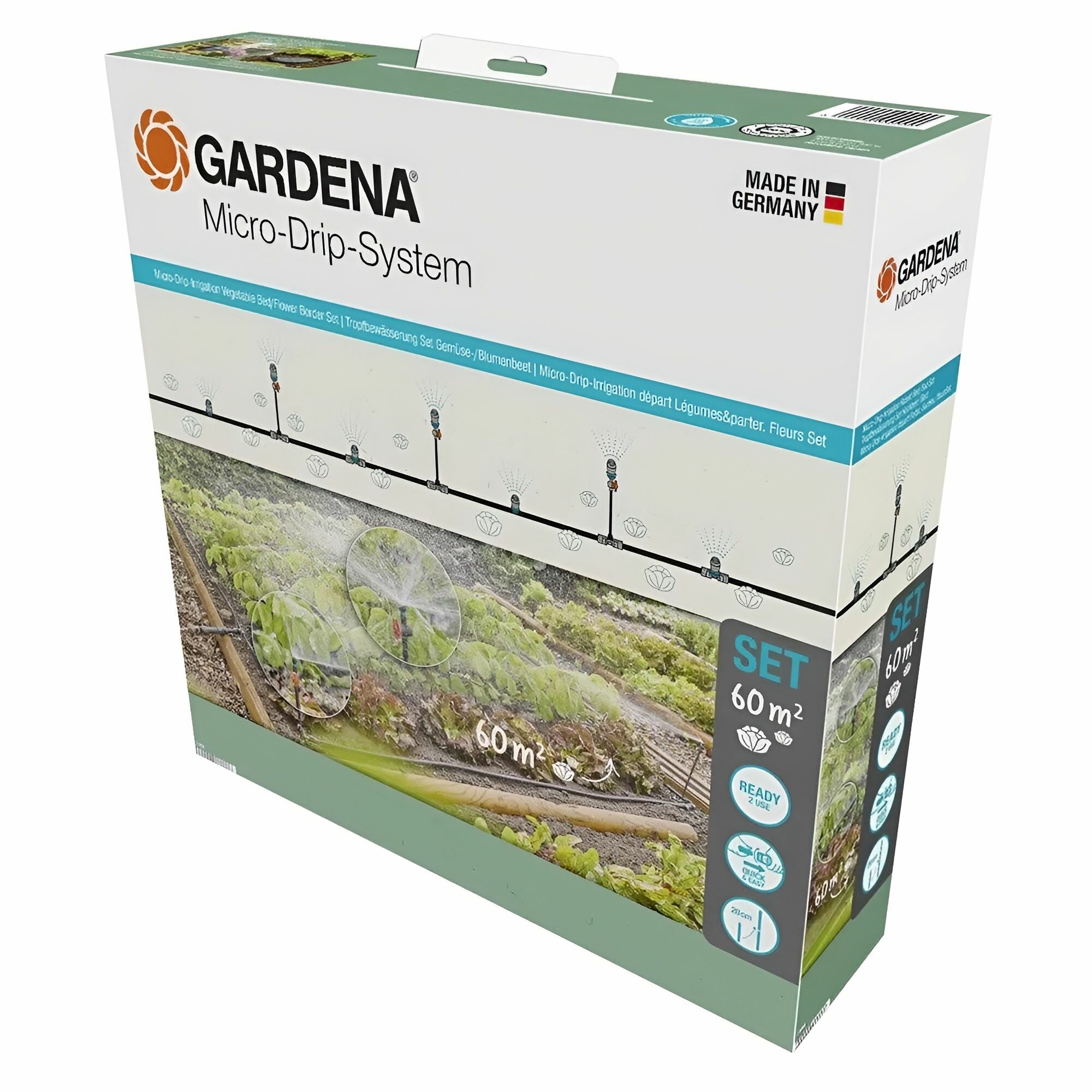 Комплект капельного полива Gardena 13450-20