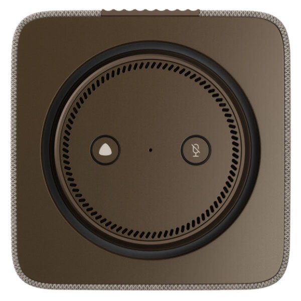 Умная колонка Яндекс Станция Макс с Zigbee, бежевая, с голосовым помощником — фото 1
