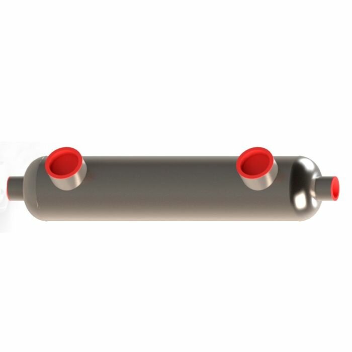 Теплообменник Poolmagic 40ST-S, нержавеющая сталь AISI-304, 40кВт