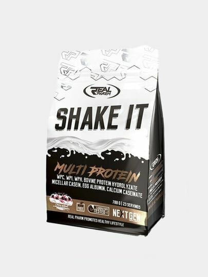 SHAKE IT 23 порций Multi Protein – Мульти-протеин для восстановления и роста мышц, 700г, вкус: печенье — фото 1