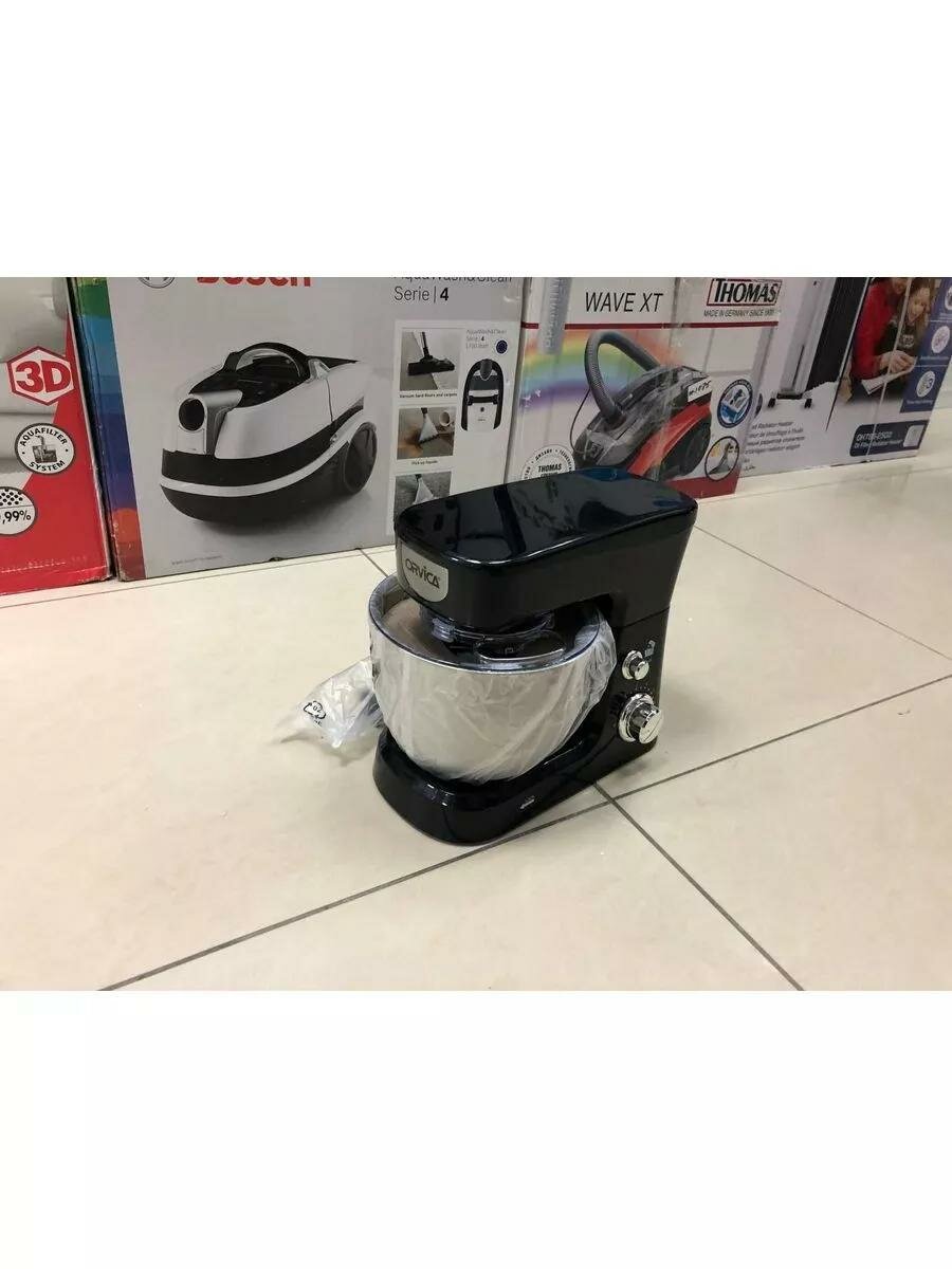 Миксер Orvika 1500Вт, нержавеющая сталь, турборежим, 6 скоростей — фото 1