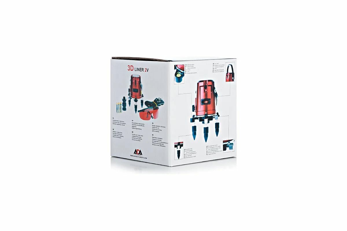 Изображение Лазерный уровень ADA 3D Liner 2V А00131