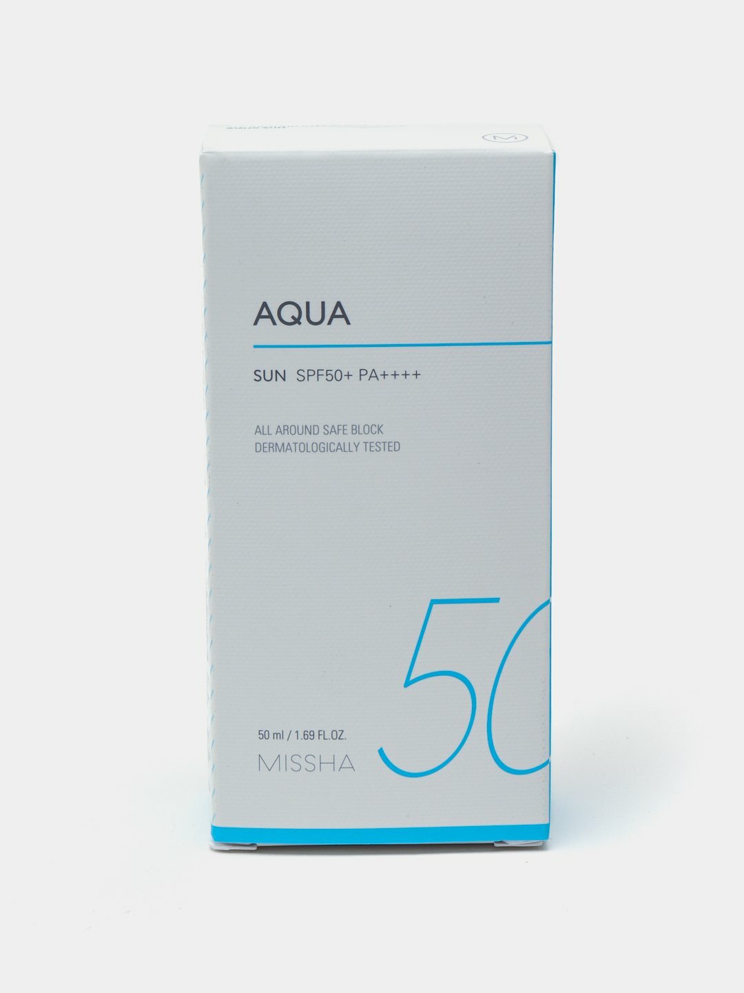 Увлажняющий солнцезащитный крем Missha All Around Safe Block Aqua Sun SPF 50+ Pa++++, 50 мл