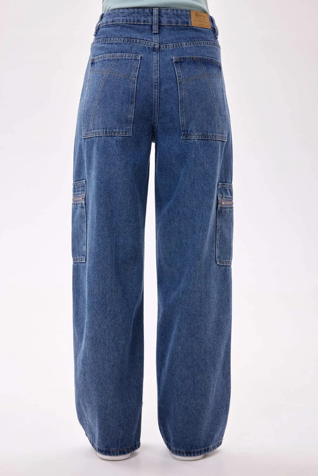 Джинсы Selfie, размер L, cиний — фото 1