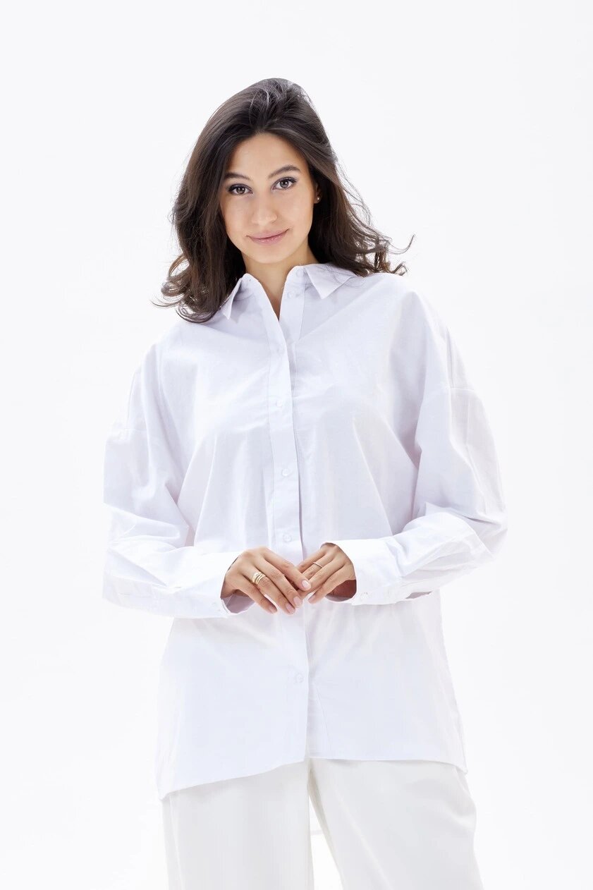 Рубашка Selfie, размер S, белый — фото 1