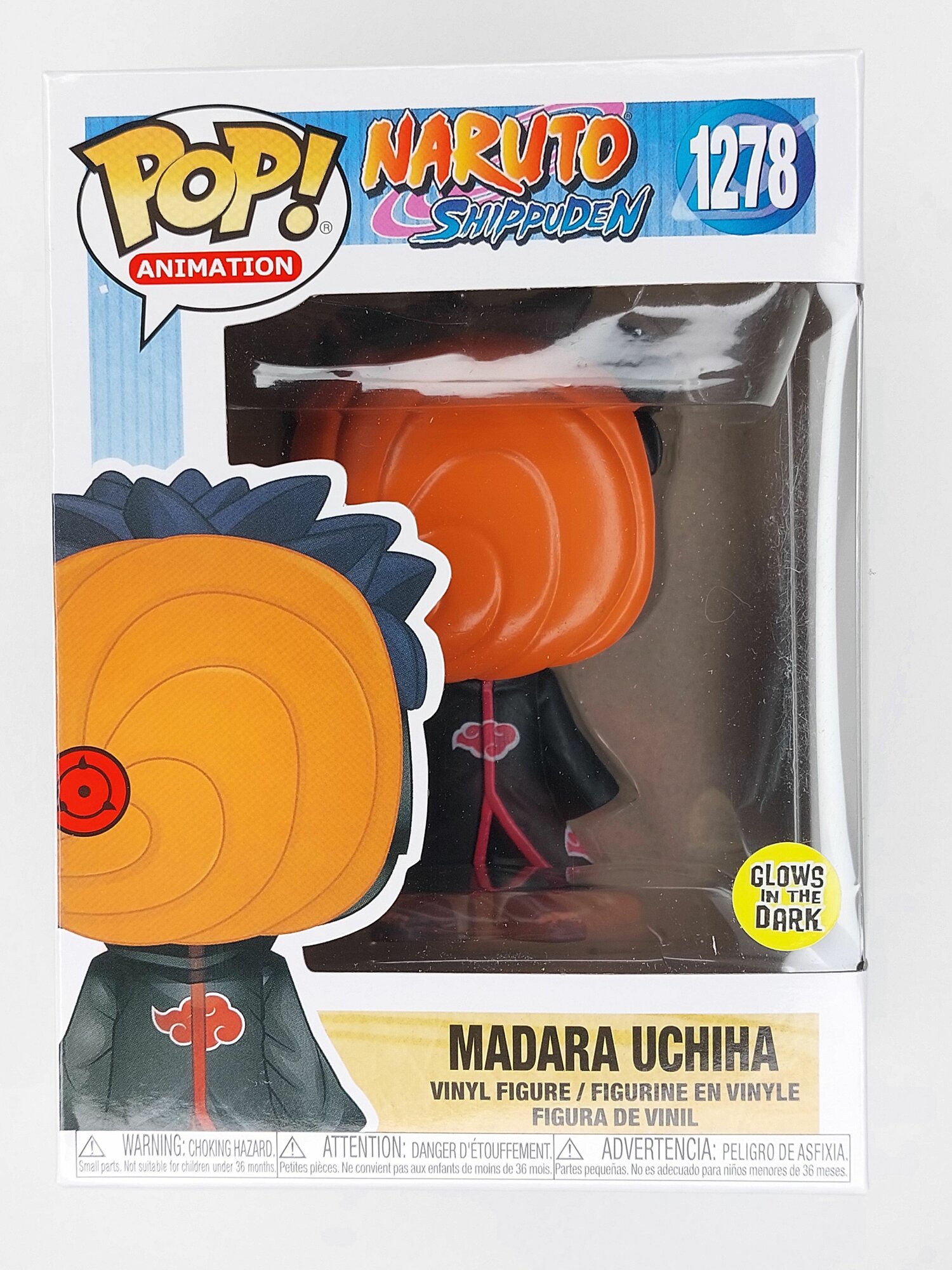 Фигурка Мадара Учиха Шаринган светящийся Madara Uchiha Sharingan GitD из аниме 1278-Праздничные подарки
