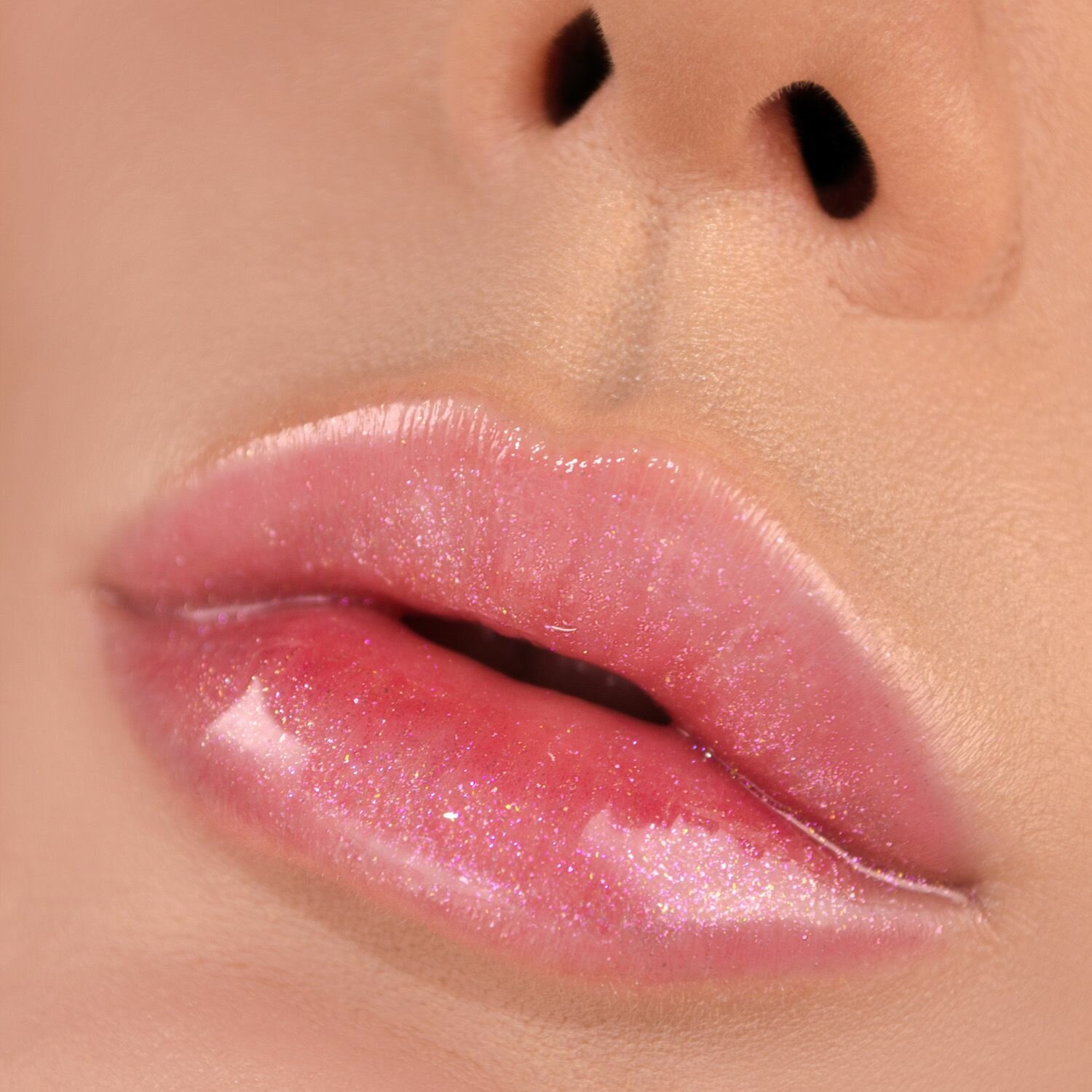 Блеск для губ Belor Design Shine Bright тон 3, гелевый, с блестками, 4.3г — фото 1