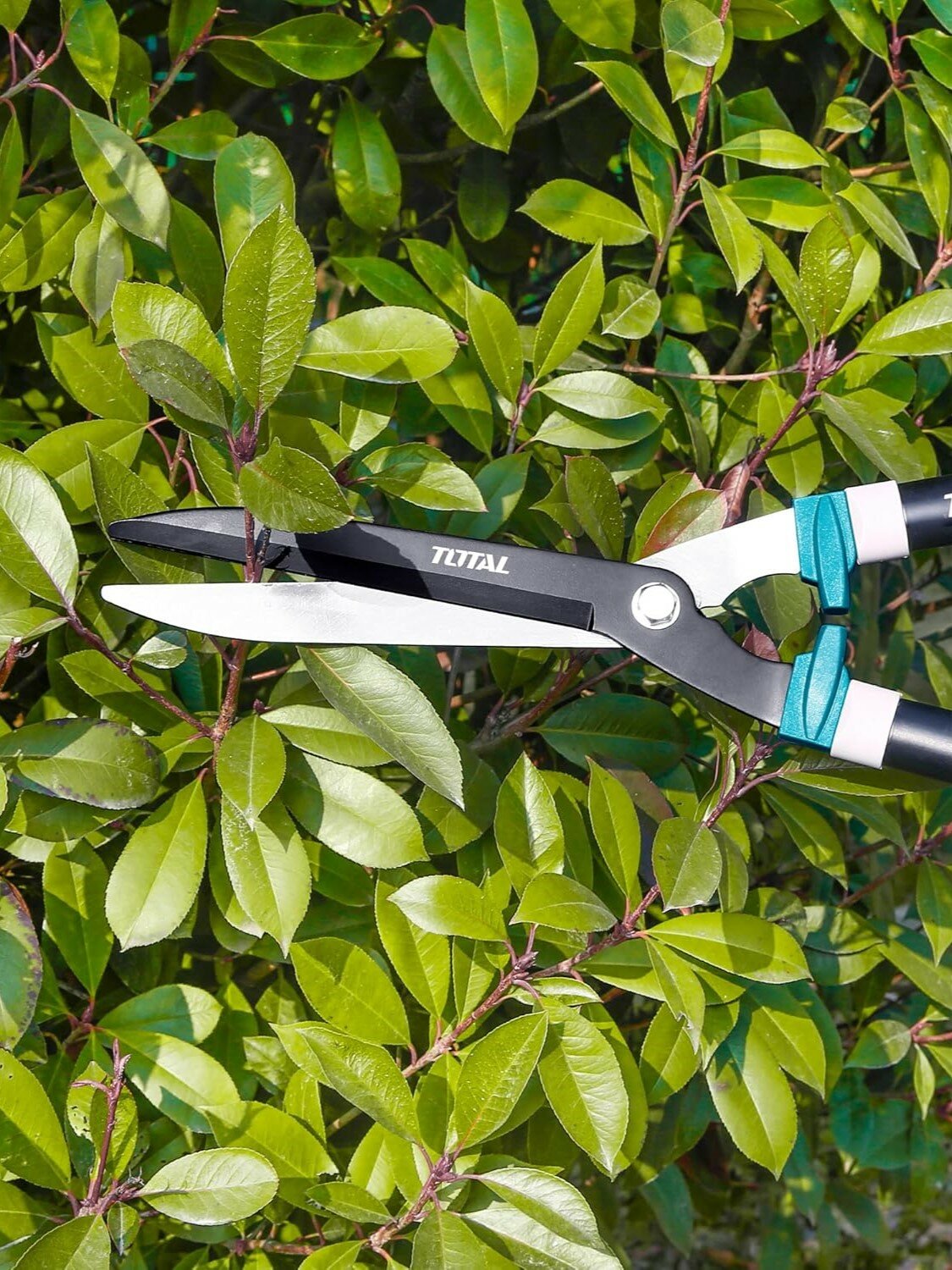 Ножницы садовые TOTAL, длина 550 мм, для кустов и кустарников (кусторез) — фото 1