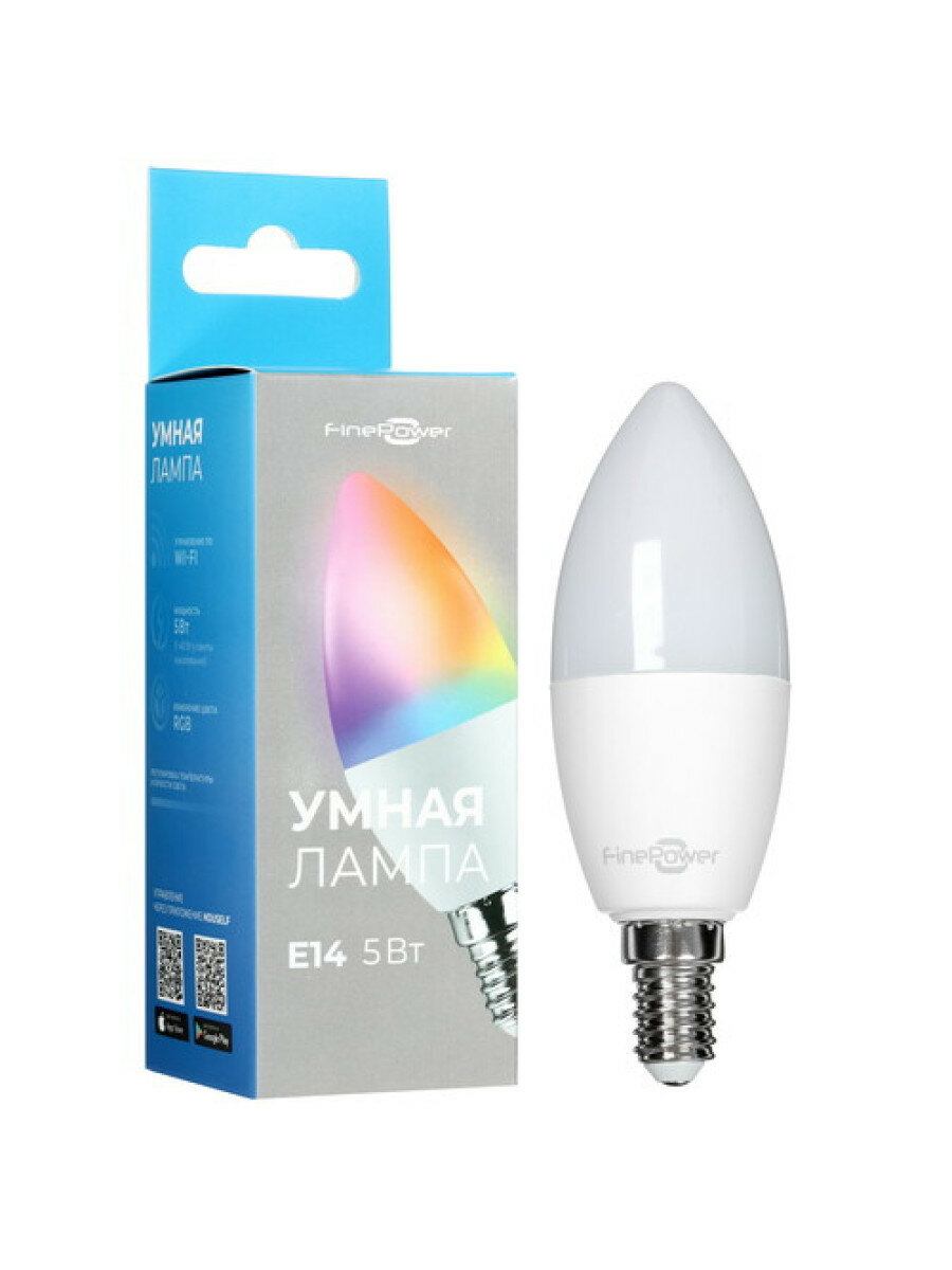 Умная светодиодная лампа FinePower SB-3