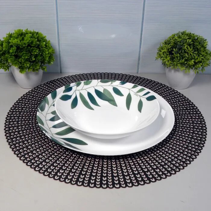 Столовый сервиз Luminarc на 6 персон, 46 предметов LEAVES DELIGHT — фото 1