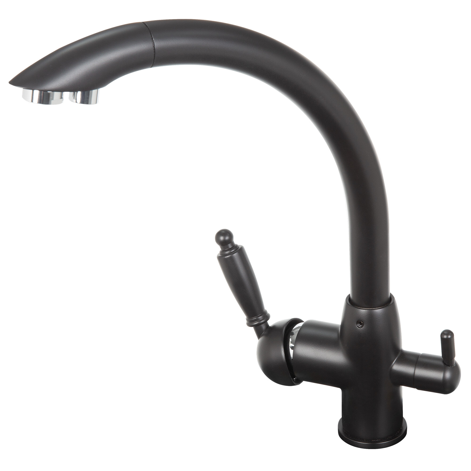 Смеситель Zigmund & Shtain 1500 смеситель ZS черн. Базальт