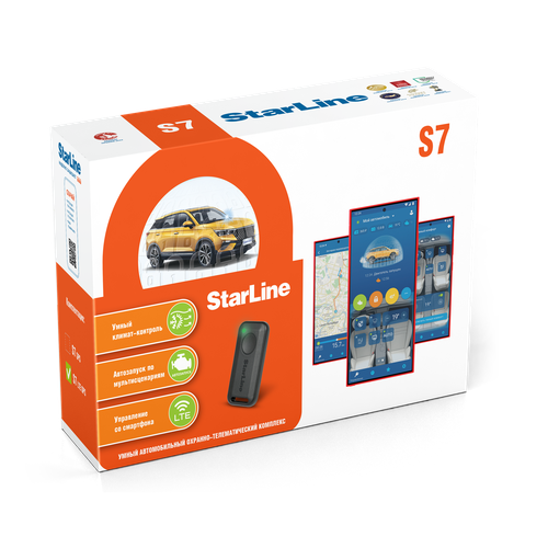 Охранно-телематический комплекс StarLine S7 CAN FD LTE GPS 28100₽