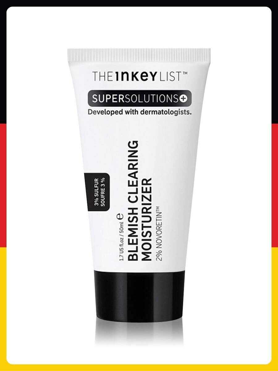 Крем для лица NovoRetin The INKEY List Blemish Clearing Moisturizer 2%, 30 мл