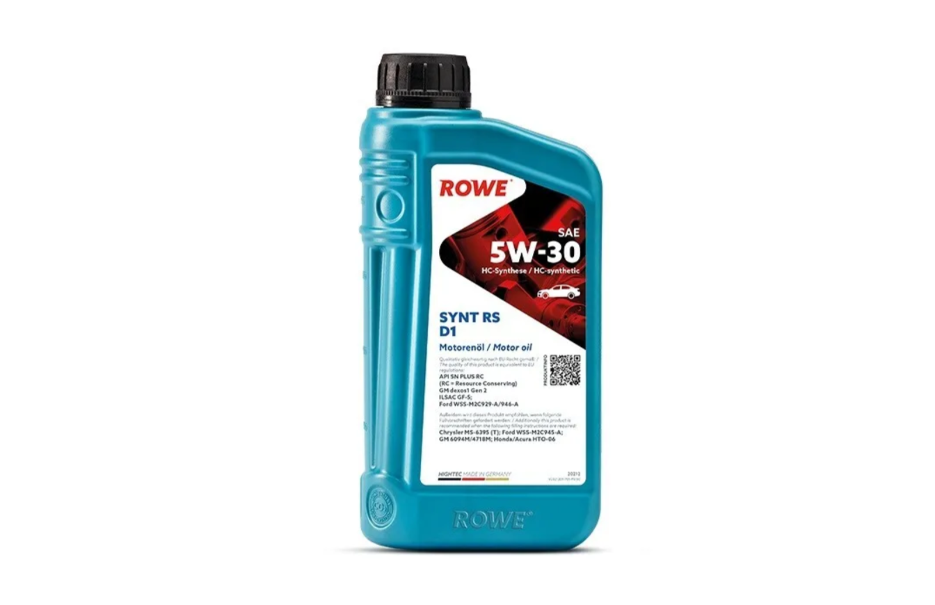 Масло моторное HC-синтетическое Rowe Hightec Synt RS D1 SAE 5W-30 ILSAC GF-6A 1 Л