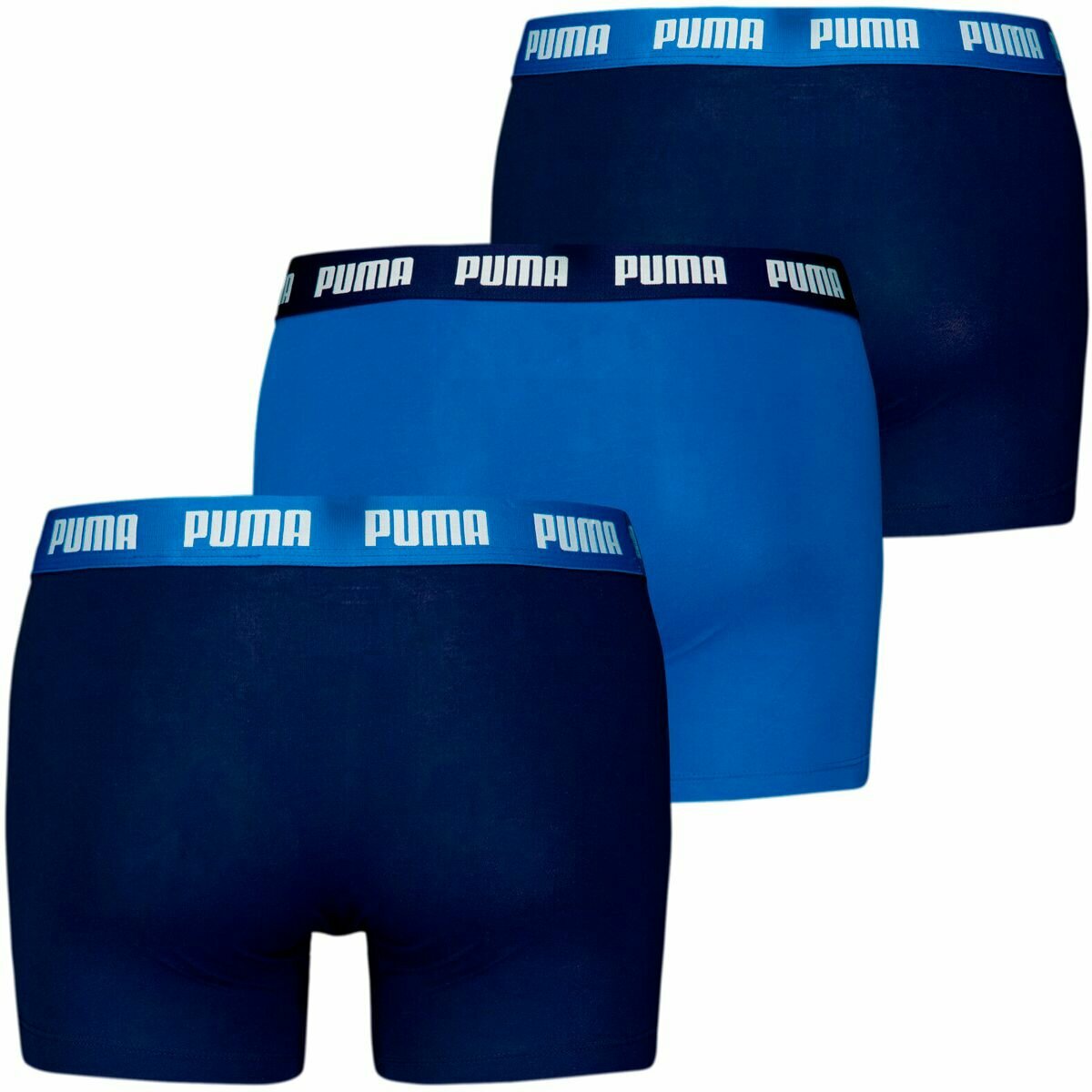 Трусы PUMA, комплект из 3 шт., размер L, мультиколор — фото 1