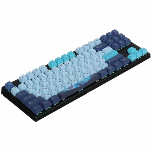 Клавиатура проводная беспроводная Varmilo APT87 Aurora черный голубой фиолетовый 22999₽