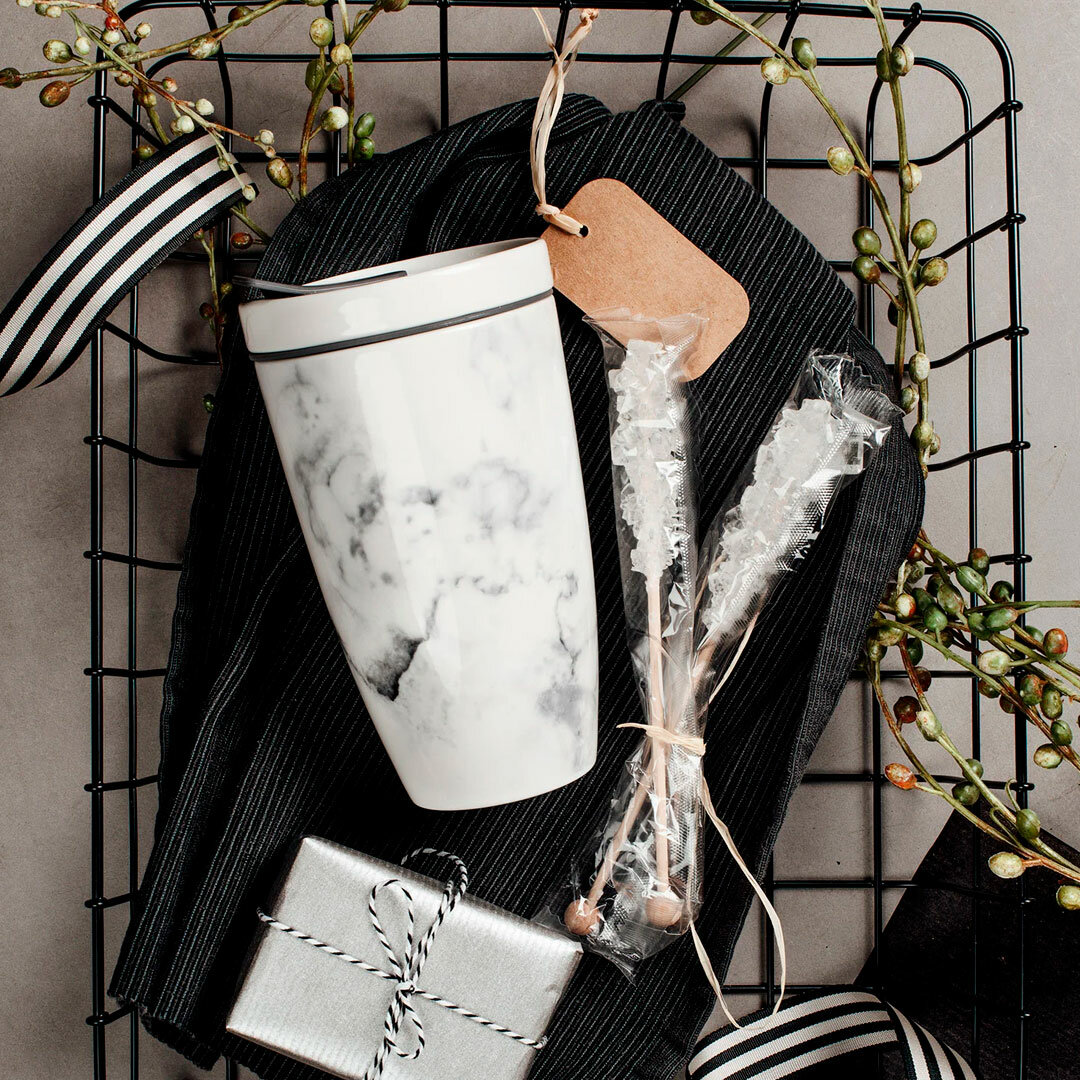 Кружка для кофе To Go 0.35 л, Marmory, Villeroy & Boch, Премиум-Фарфор