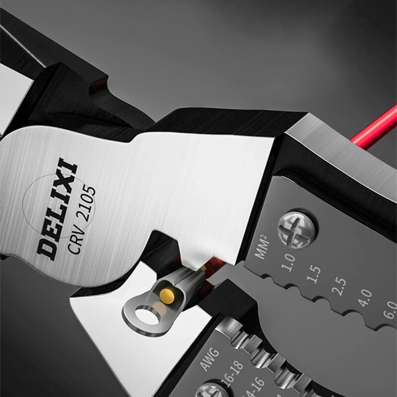 Изображение Xiaomi 7/9-дюймовые многофункциональные универсальные диагональные плоскогубцы, игольчатые плоскогубцы, аппаратный инструмент, набор специальных кусачек для электрика, A-126