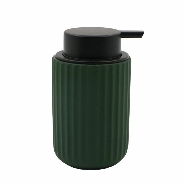 Дозатор для жидкого мыла Emerald matte керамика темно-зеленый