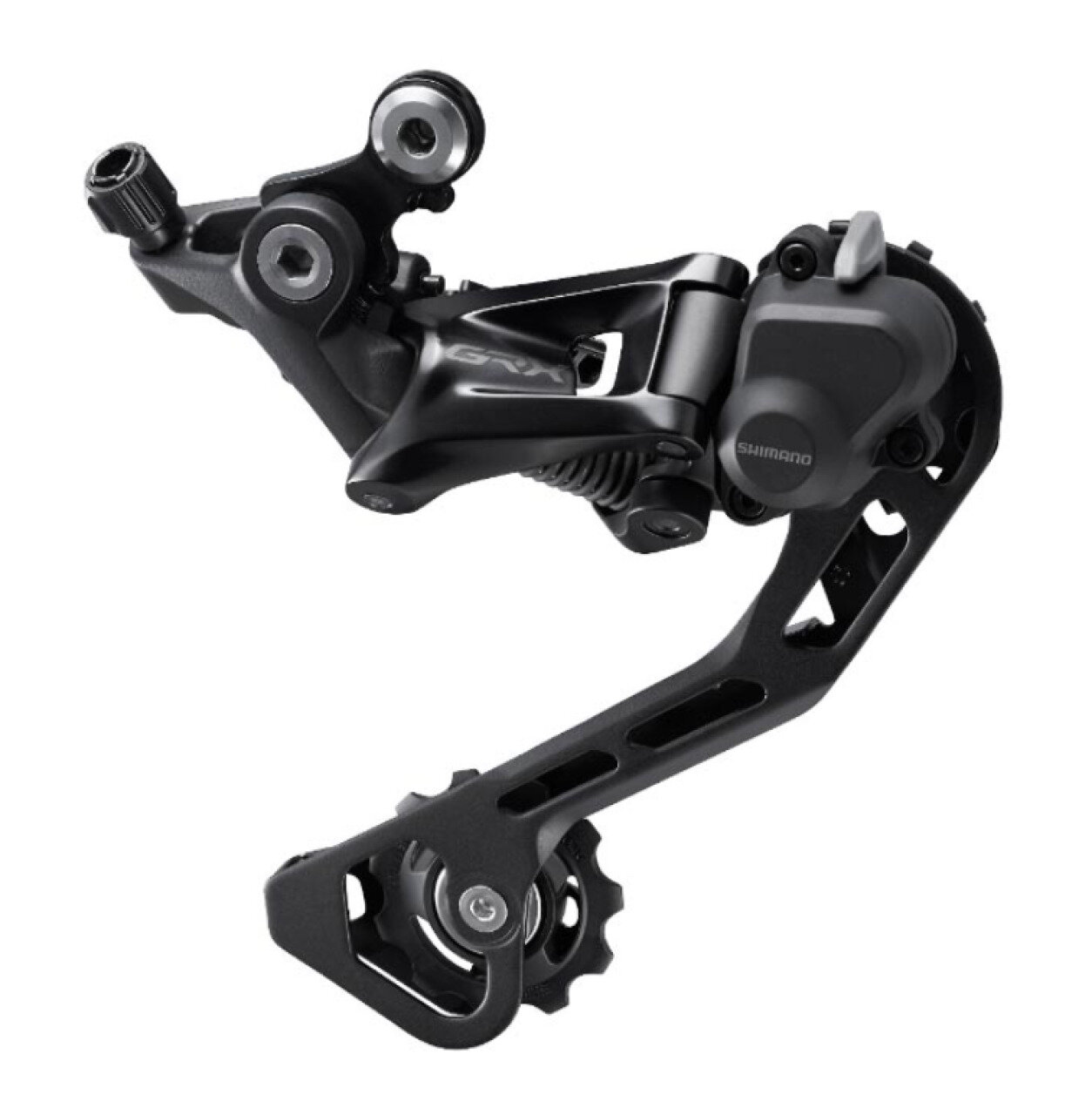 Переключатель задний Shimano GRX RD-RX400, 10 ск, Top Normal, Shadow, Direct Mount Черный