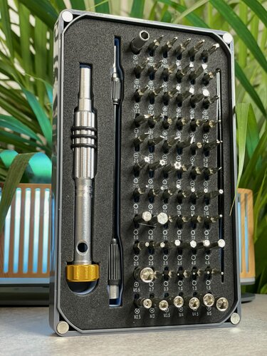 Изображение товара Отвертка набор бит для точных работ 68 в 1