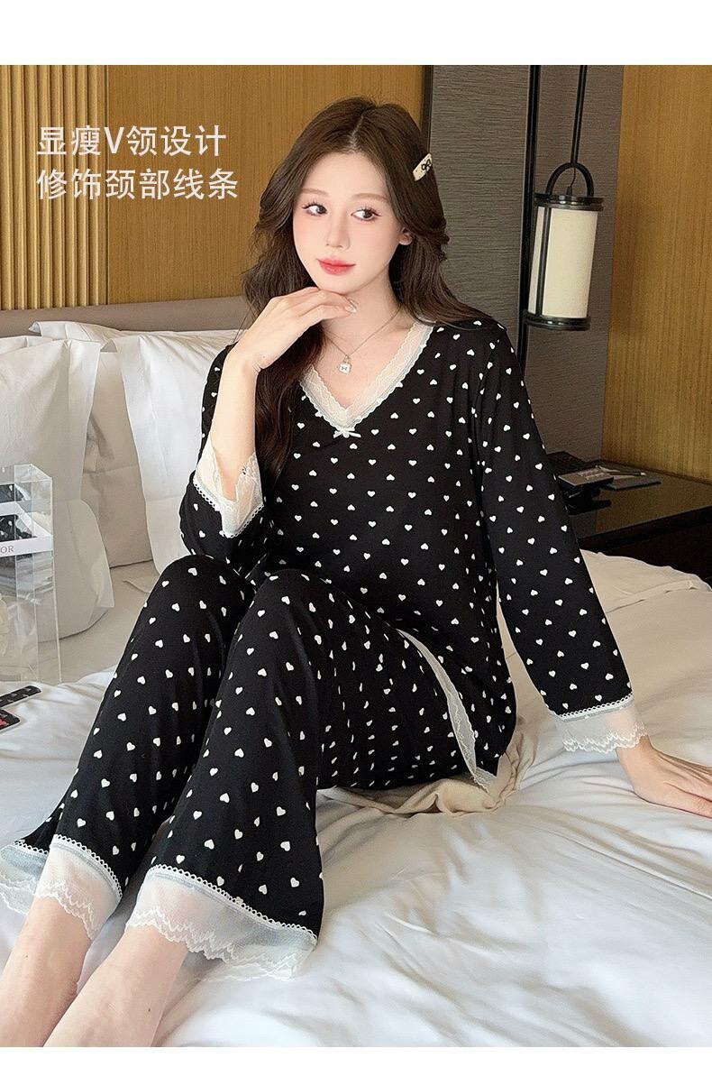 Пижама , размер L, черная — фото 1