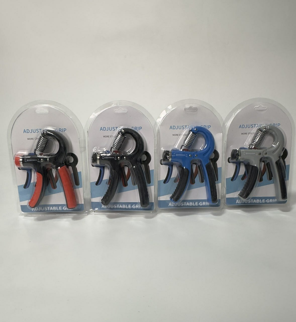 Эспандер для рук и пальцев, максимальная нагрузка 60кг, K54 Gray