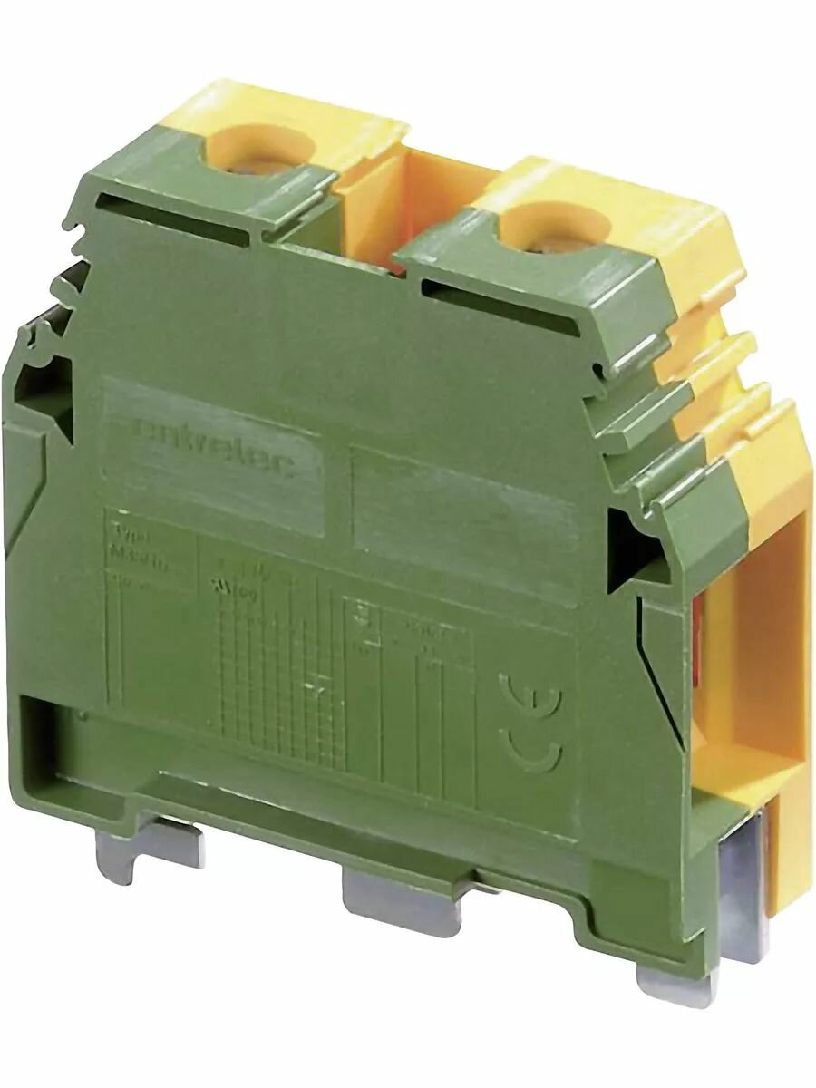 Клемма винтовая M35/16P Земля 35мм. кв код. 1SNA165111R1400 ABB
