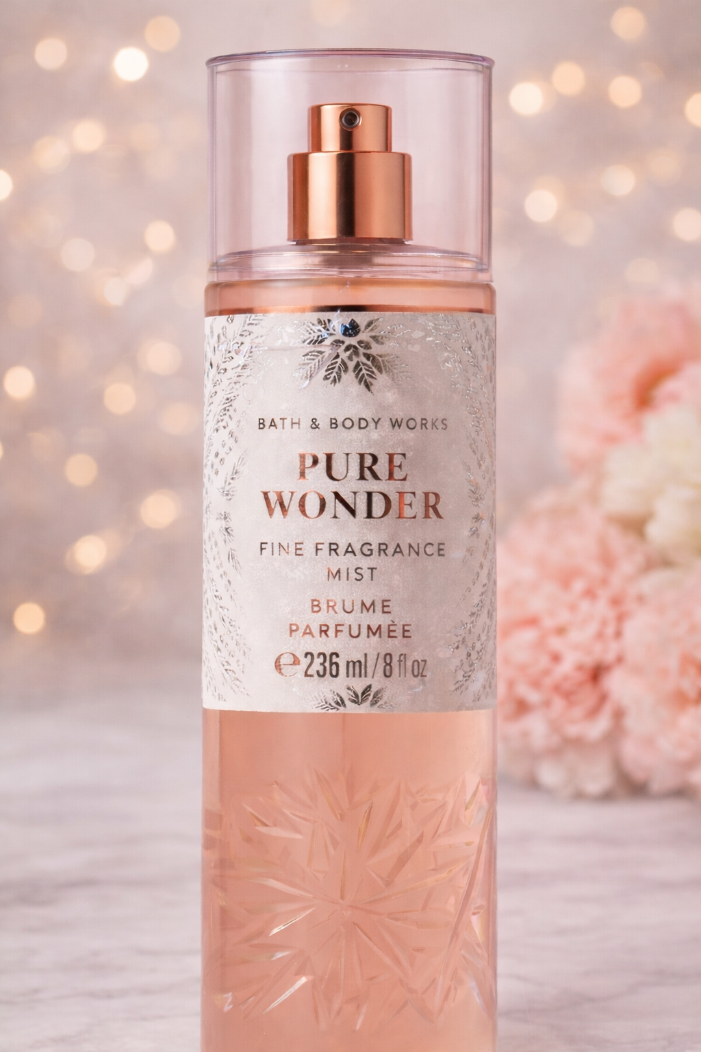 Спрей для тела Bath & Body Works Pure Wonder — Цветочно-амбровый для женщин, 236 мл